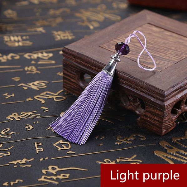

10pc mini colorful crystal tassel fringe diy home textile curtain garment sewing accessories key hooks fringe trim craft tassels h jlloop