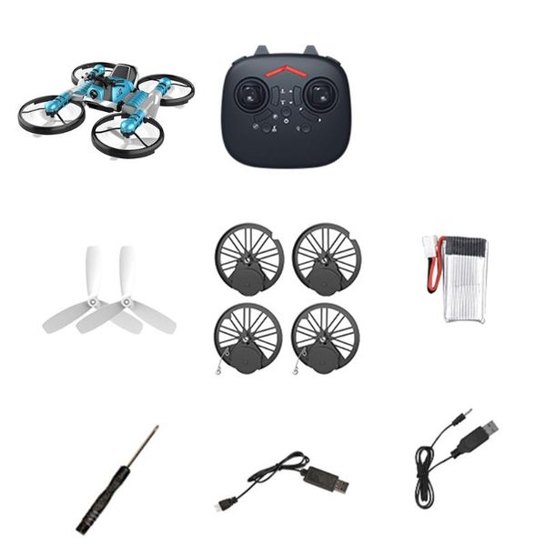 

2.4g 2-в-1 с дистанционным управлением деформация мотоцикла складывая четыре оси самолета дистанционного индукция самолета игрушки