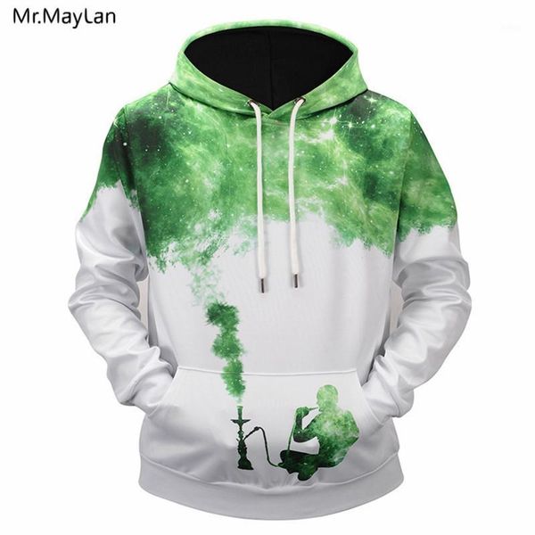 

funny 3d print green smoking pot jackets men/women hipster pullover hoodies boys streetwear sweatshirts tracksuit coat clothing1, Black