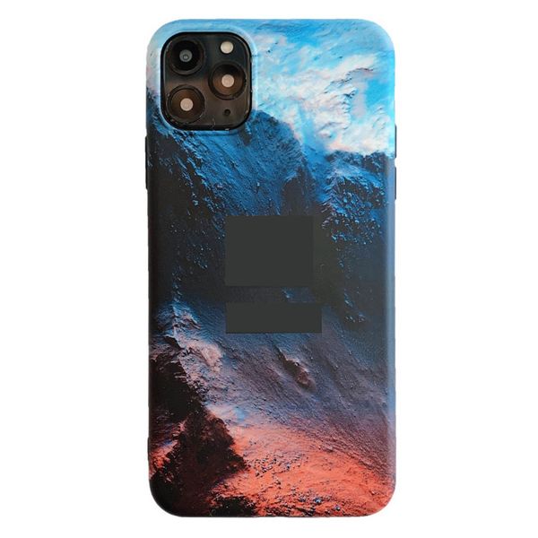 

fashion phone case for iphone 11promax 11pro x/xs xr xsmax 6/6s 6plus/6s plus 7/8 7plus/8plus protective case with snow mountain volcanic-3