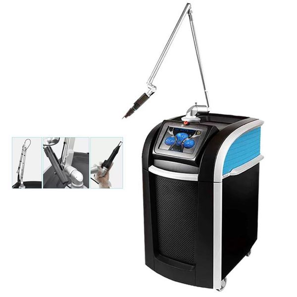 

laser pigmentation removal scars tattoo beauty machine painless ance treatment picosecond device laser equipmemt, Black