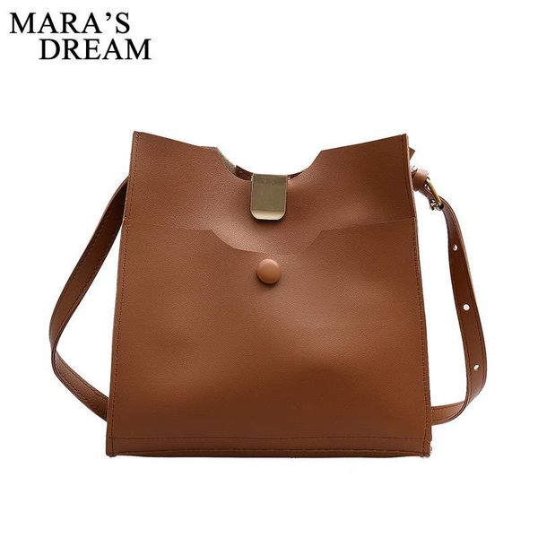 

mara's dream 2020 new solid color fashion autumn and winter large capacity versatile one-shoulder simple messenger female bag