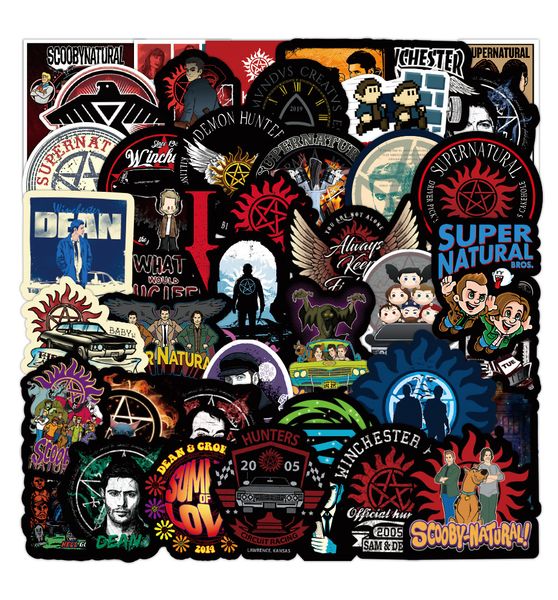 

50 pcs mixed skateboard stickers science fiction drama for car laphelmet stickers pad bicycle bike motorcycle ps4 notebook guitar pvc decal