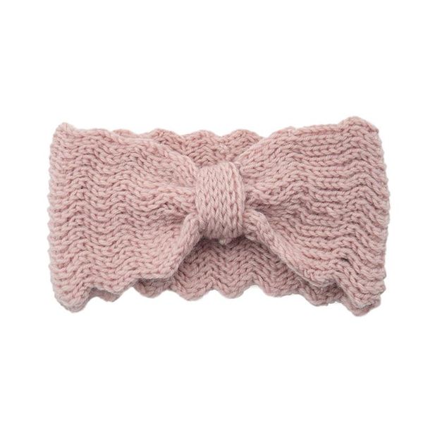 

big wave knitted wool headband head wrap winter women ear warmer sweet elastic hairband crochet headwrap turban hair accessories q jlljhz