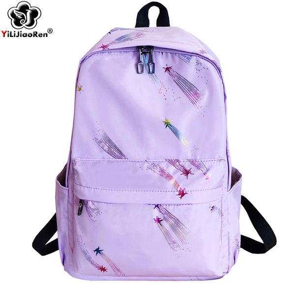 

hbp fashion preppy style school bags for girls student book bag large backpack shoulder bag waterproof nylon backpack for women new