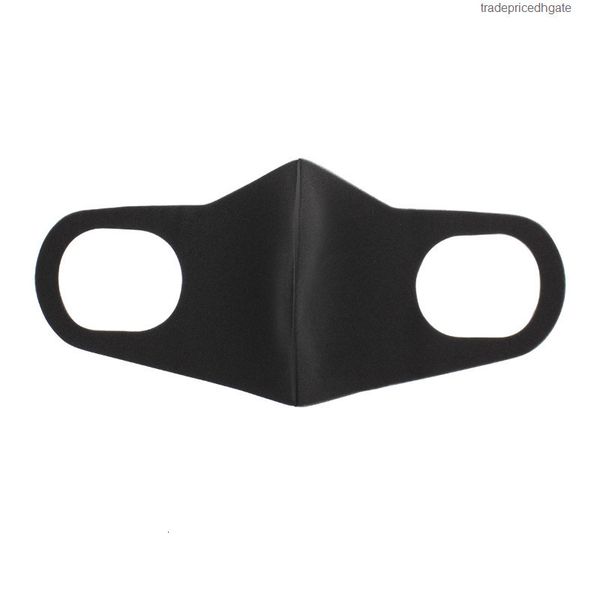

kids designer face black ice silk dust-proof fashion children luxury celebrity sunscreen thin breathable mask