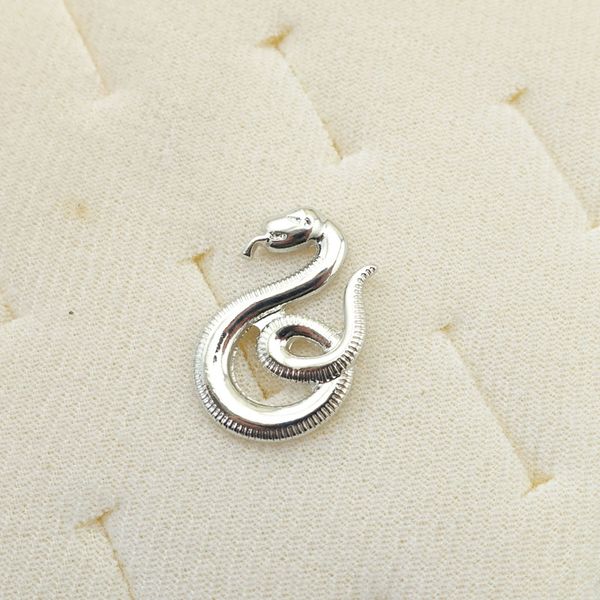 

snake brooch undertake all kinds of jewelry orders, Gray