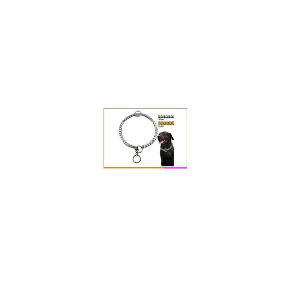 

durable dog chain leash small large dogs walking lead rope collar harness leashes with leather handle golden color pet bbyxfi
