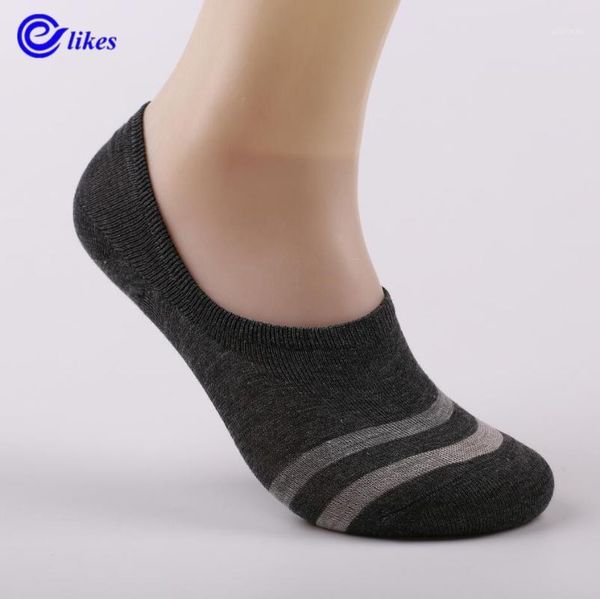 

10pairs men soft invisible socks low cut casual cotton loafer boat non-slip invisible no show socks spring summer styles1, Black