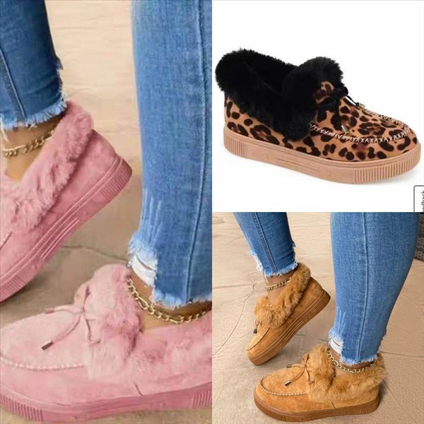 

zyyuo new cotton spring summer winter home cotton plush fur snow boots mop fayuekey yarn plus velvet slippers women indoor floor bedroom, Black