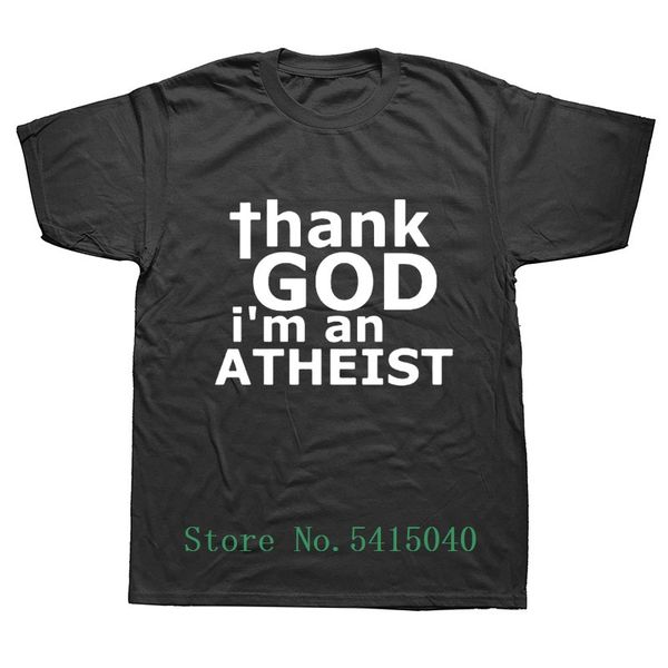 

thank god i'm an atheist funny short sleeve t shirt religion science atheism printed casual t shirt sport hooded sweatshirt hoodie