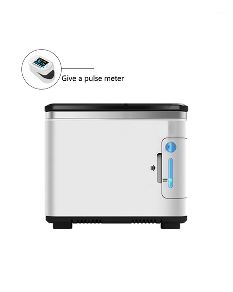 

small household oxygen generator 1l-7l touch screen with voice oxygen machine 93%high concentration double inhaler1