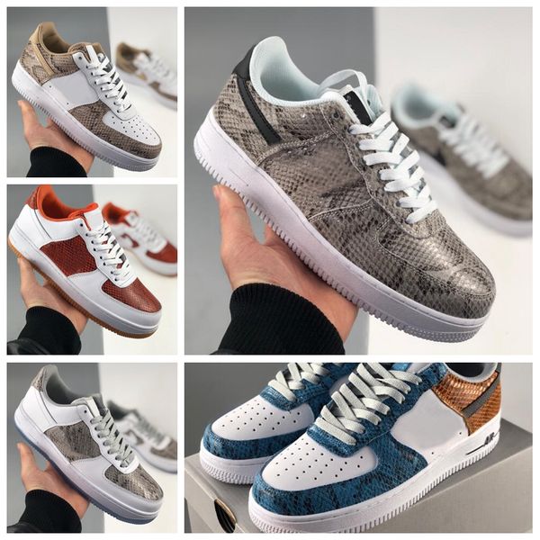 

2020 новая змеиная змеинка 1s кроссовки для женщин мужские кроссовки кроссовки низкий скейтборд спортивные sports chaussures zapatos 36-45