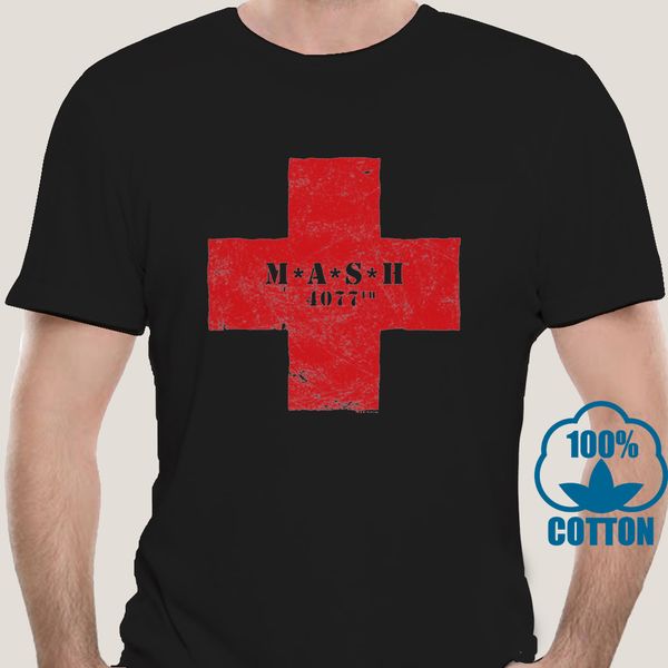 

3602a mash red cross logo licensed women fashion comics clothes mens sport hooded sweatshirt hoodie t shirt
