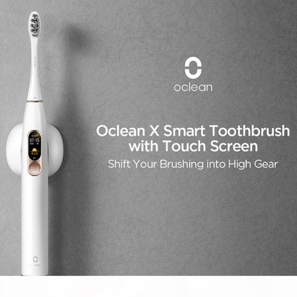 

оригинал xiaomi youpin oclean x для xiaomi соник электрическая зубная щетка аккумуляторная водонепроницаемый ультразвуковой взрослых зубная