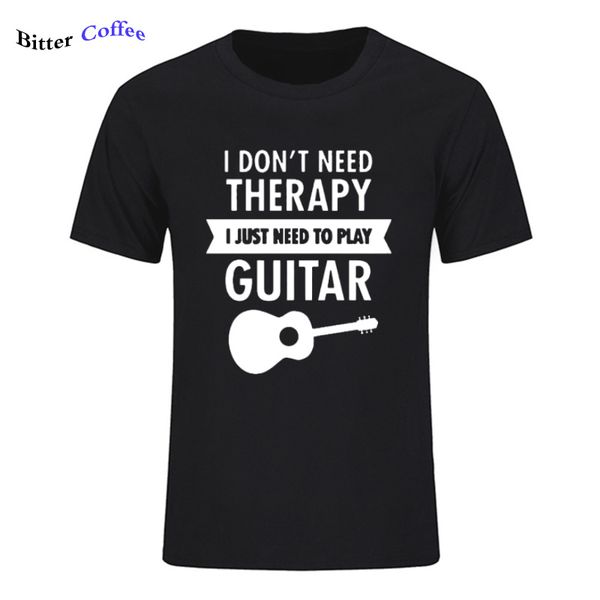 

i don't need therapy i just need to guitar funny camisetas short sleeve o neck & tees sport hooded sweatshirt hoodie men t shirt