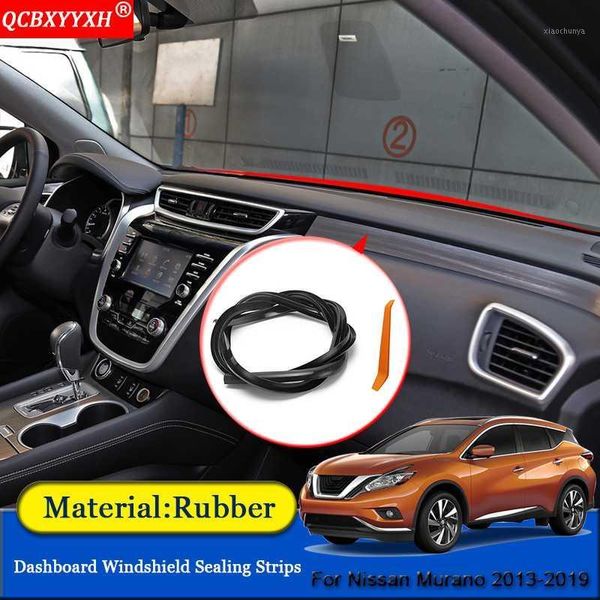 

qcbxyyxh car-styling rubber anti-noise soundproof dustproof car dashboard windshield sealing strips for murano 2013-20191