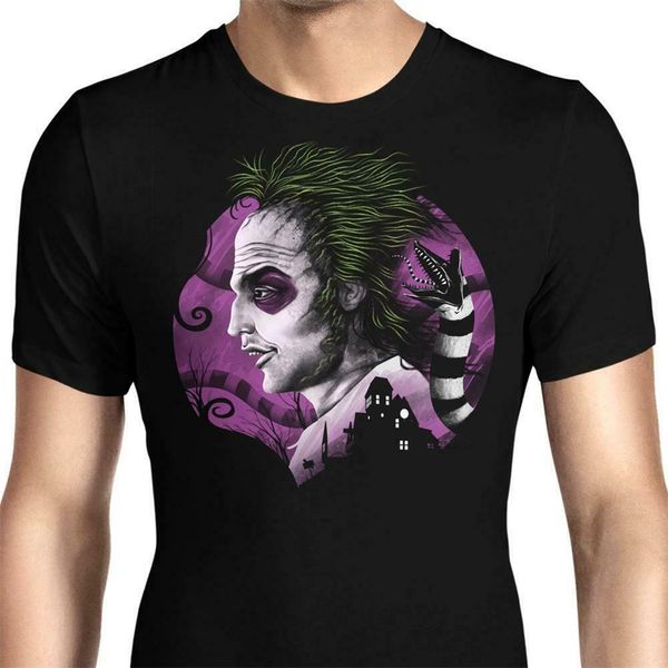 

devious ghost horror halloween illustration black t-shirt s-3xl classic unique tee shirt sport hooded sweatshirt hoodie