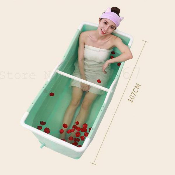 

bathing tubs & seats bath bucket foldable increased household children plastic