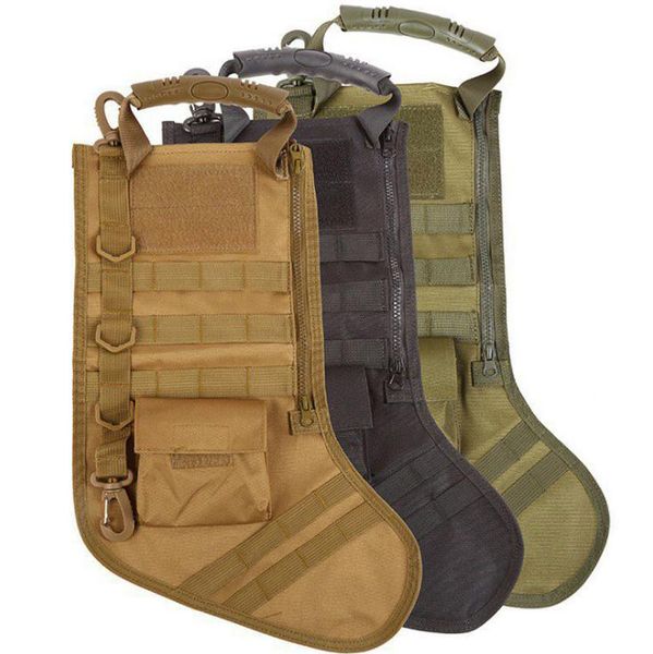 Pendurado Tactical Molle Pai meia do Natal Bolsa Dump Gota Pouch Utility Storage Bag Militar Combate Caça Revista Pouch SN2059