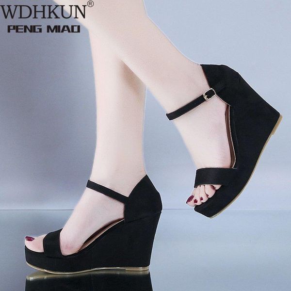 

classics women sandals summer gladiator wedges shoes peep toe casual platform shoes yellow black khaki ladies wedges sandals