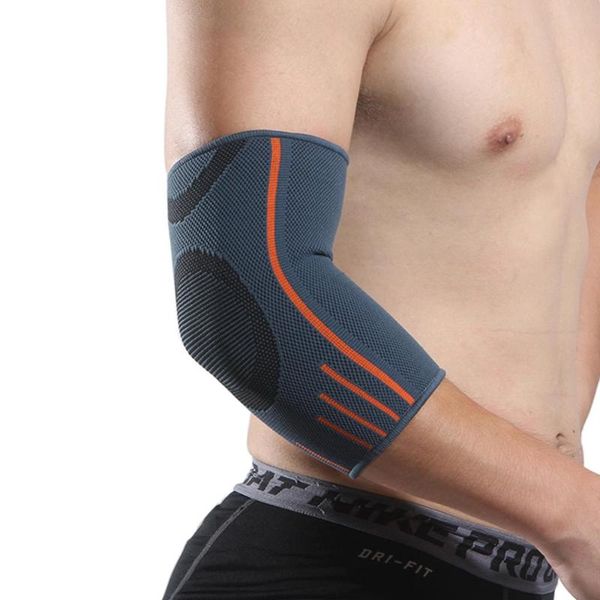 

elbow & knee pads 1pcs sports support sleeve sport protector weightlifting volleyball tennis arm brace basketball running pad 2021, Black;gray