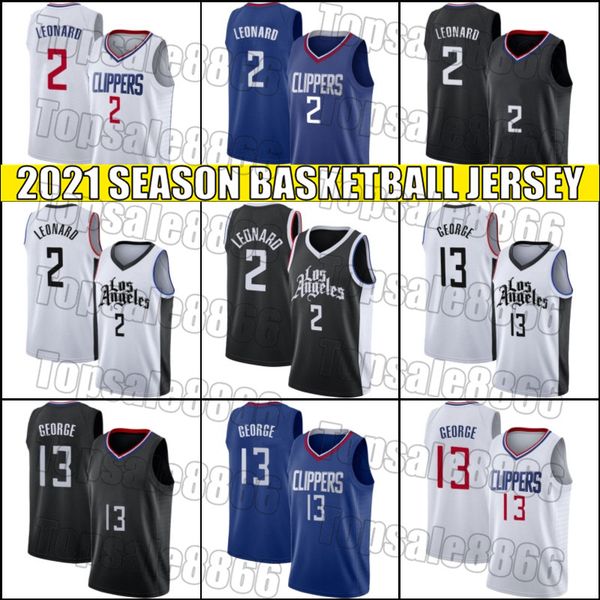 

los angeles clipper jersey kawhi 2 basketball leonard jersey paul 13 george jerseys city edition jersey a59vs, Black;red