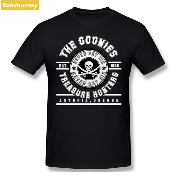 

the goonies treasure hunters vintage movie t shirt big size cotton short sleeve custom tshirt men sport hooded sweatshirt hoodie