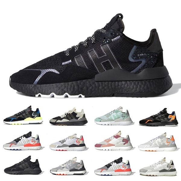 

core black gold nite jogger night mens sports shoes sns collegiate green cloud white men women sports sneakers, White;red