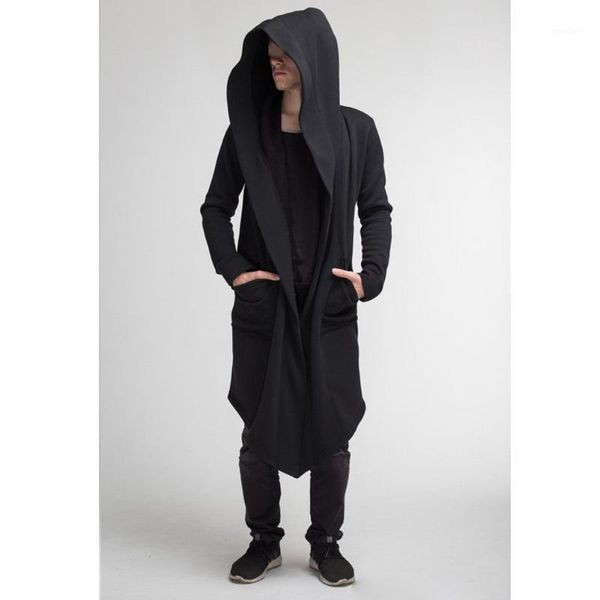 

men's trench coats mens coat 2021 fashion designer men long autumn winter windproof slim solid plus size1, Tan;black