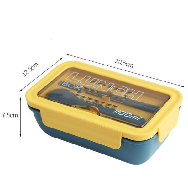 

1100ml microwave lunch box portable 2 layer food container healthy lunch bento boxes lunchbox with bbyrmq