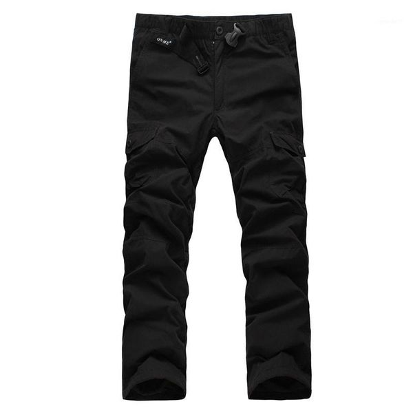 

men's pants men winter fleece thick warm baggy outdoor jogger mlitary tactical cargo pant double layer army trousers1, Black