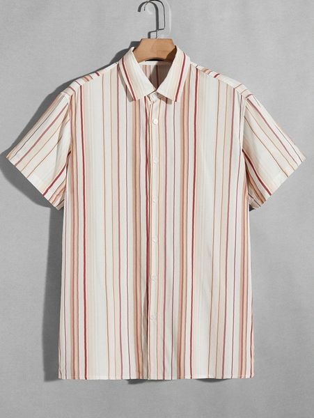 

men block striped shirt z2vj#, White;black