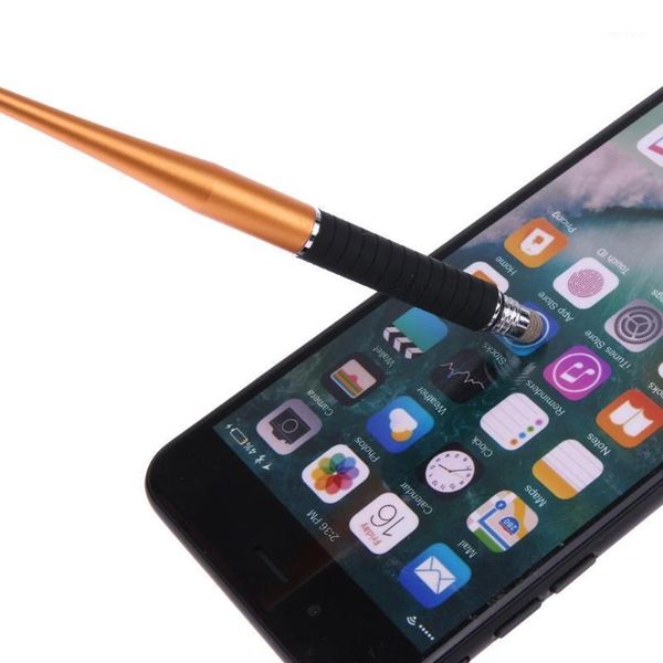 

2 in 1 metal stylus pen capacitive pen touch screen drawing for ipad tablets pdas pc smart phone gaming accessories1