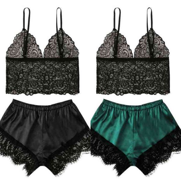 

nxy set lingerie porno babydoll erotic sleepwear women underwear bow lace dress fashion temptation satin nightdress suit 1223, Red;black