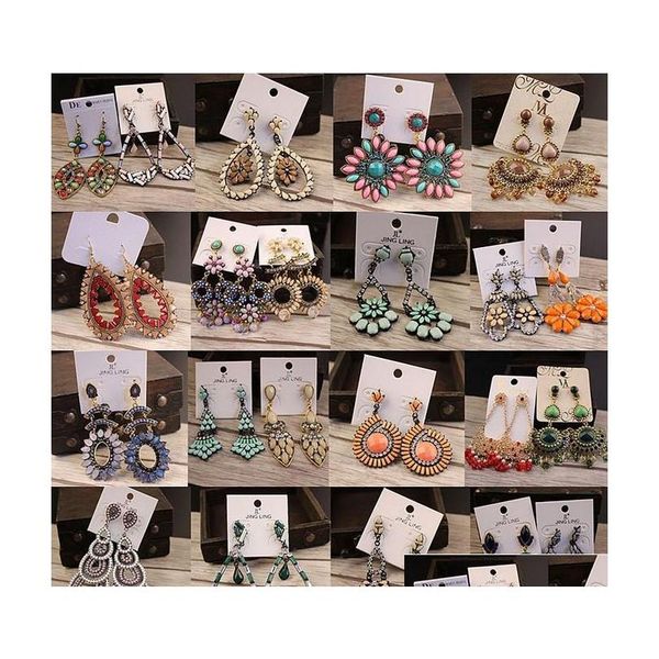 

mixed lot vintage bohemian dangle earrings womens national style retro national style retail choice hanging ear sqcqou homes2007, Silver