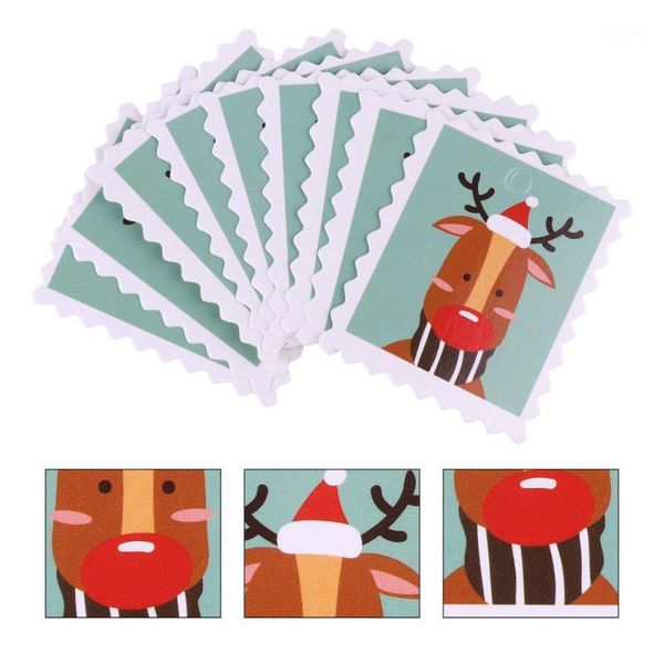 

christmas decorations 100pcs novel lightweight durable practical gift tags paper co-worker friends family1