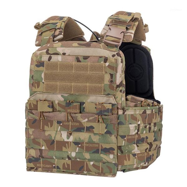 

Outdoor CP Style CPC Tactical Vest Anti Water Gel Beads Quick Release Vest - MC CB1, Camo;black
