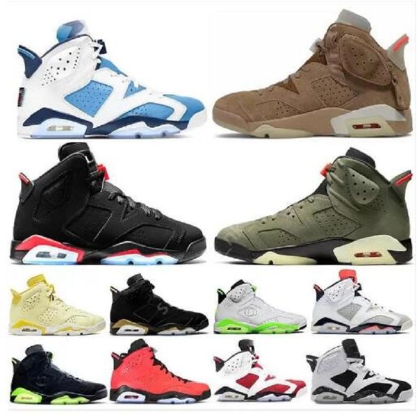 

men women 6s basketball shoes jumpman 6 unc white midnight navy british khaki olive black cat bordeaux bred tinker mens trainers sports snea