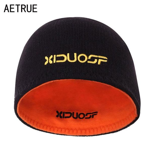 

марка skullies шапочки мужские зимние шапки для мужчин вязаная hat cap зимы женщин beanie hat gorro bonnet череп теплый мягкий колпачок