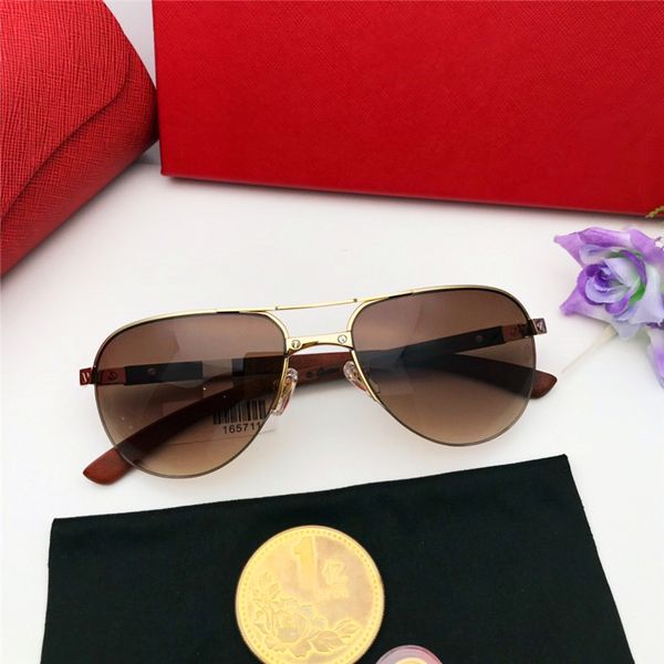 

brand famous fashion women luxury designer sunglasses vintage retro metal wooden pilot men sun glasses ladies sunglasses, White;black