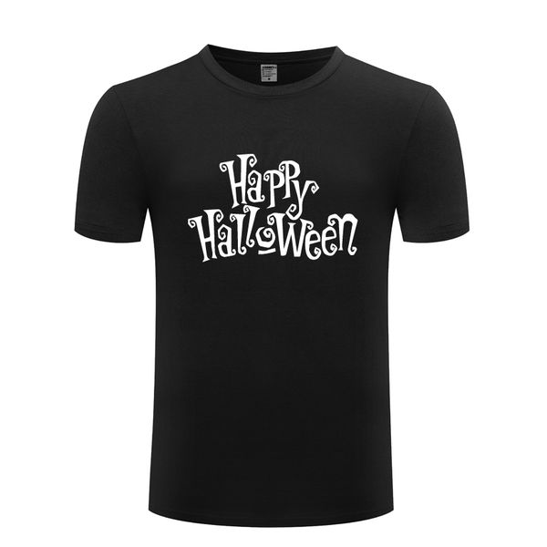 

happy halloween письмо мужские мужские тенниски тенниска 2018 новый короткие рукава o шеи хлопка вскользь тенниска top tee спорта толстовка