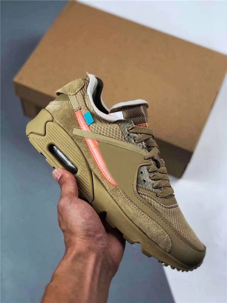 

2020 authentic 90 off desert ore ice running shoes for mens 90s black white fashion sports trainers sneakers shoes with box