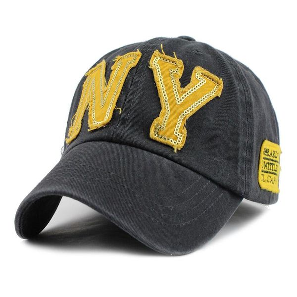 

flb] wholesale spring fashion cotton baseball cap snapback sun hat for men women men's bone gorras embroidery caps casquette bbytoo, Black;white