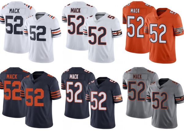 

men #52 khalil mack women youth nfl vapor untouchable limited jersey, Black;red