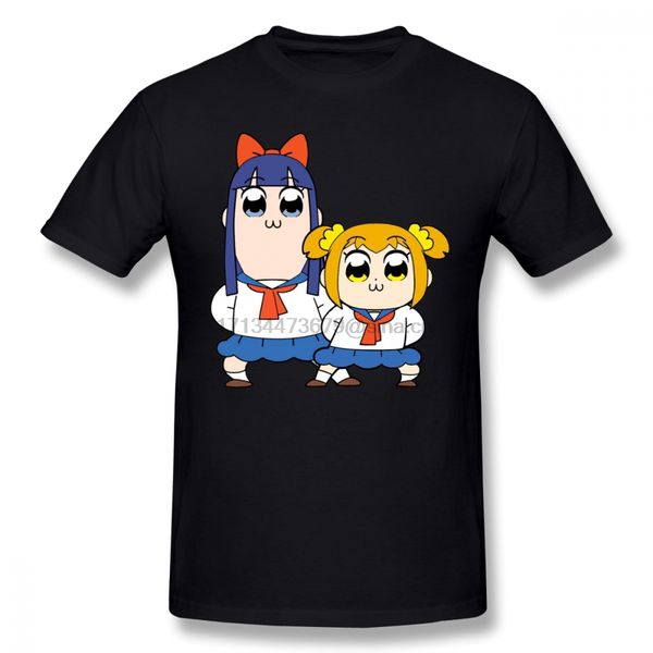 

pop team epic pop team epic pipimi popuko short sleeves plus size fun basic graphic sport hooded sweatshirt hoodie t shirt