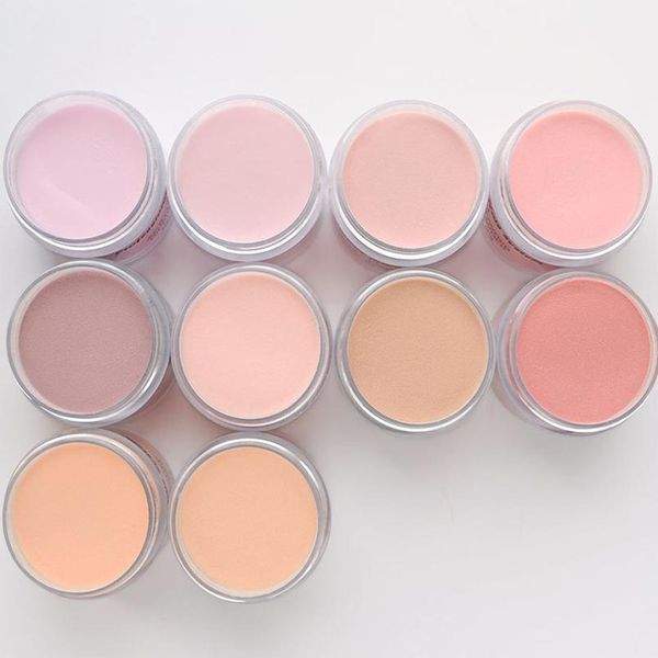 

10g/bottle 2 in 1 nude acrylic powder dipping powder crystal manicure accessory nail extensiong and carving acrylic powd qylcbr, Silver;gold