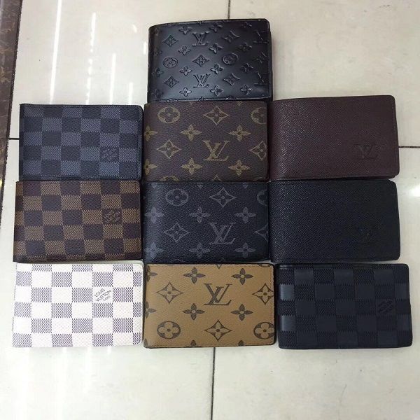 

2020 billfold women wallet men pures high-end luxury designers wallet men women bags lv louis vuitton, Red;black