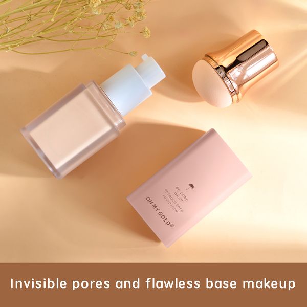 

skincareskincare moisture long-lasting foggy with surface mirror oily skin hide pores sponges flawless liquid foundation powder puff co