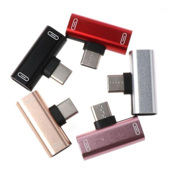 

dual type c usb-c earphone headphone audio charging charger adapter splitter convertor1